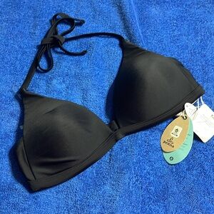 NWT Prana black Lexie bikini top